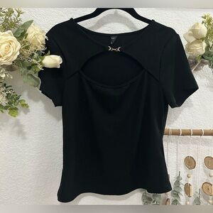 Elegant Black Women's Top
